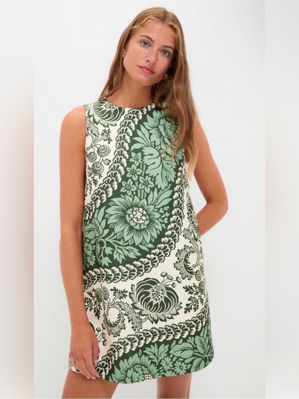 NEW TUCKERNUCK Emerald Mirasol Wave Marlowe Dress Medium